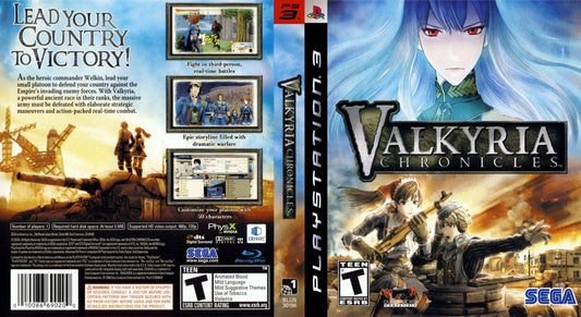 Valkyria Chronicles Cover Art - WOI Solutions