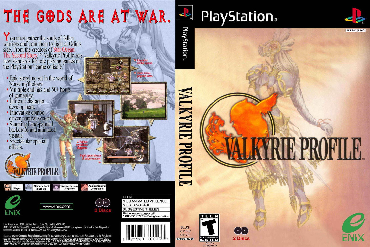 Valkyrie Profile Cover Art - WOI Solutions
