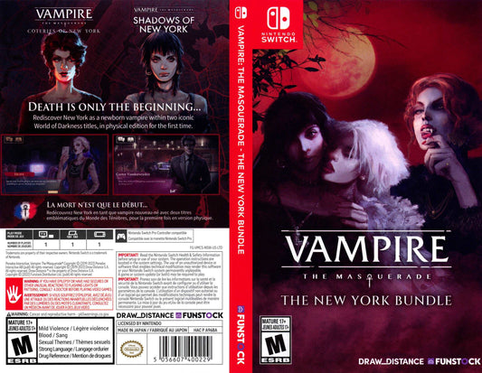 Vampire The Masquerade The New York Bundle