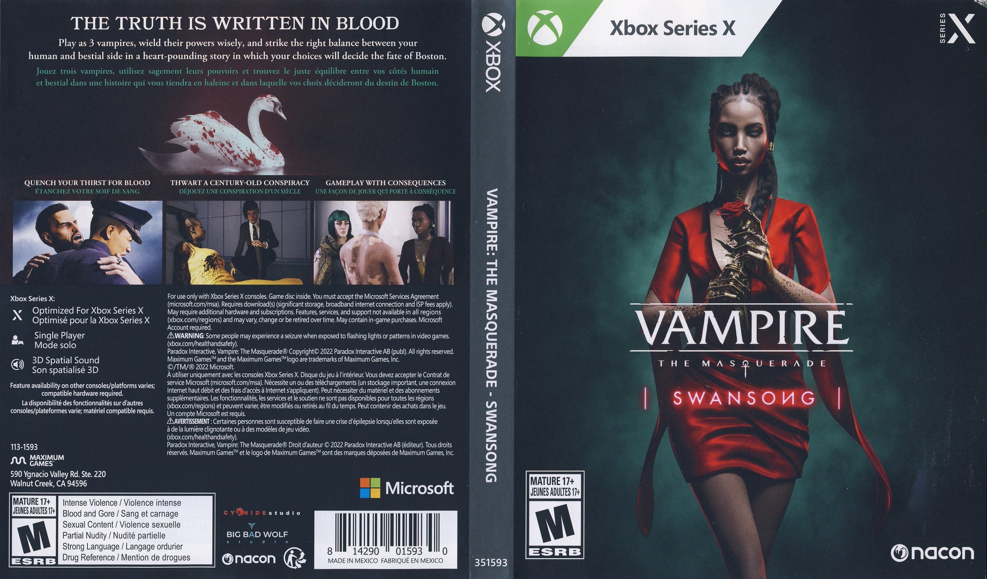 Vampire the Masquerade Swansong