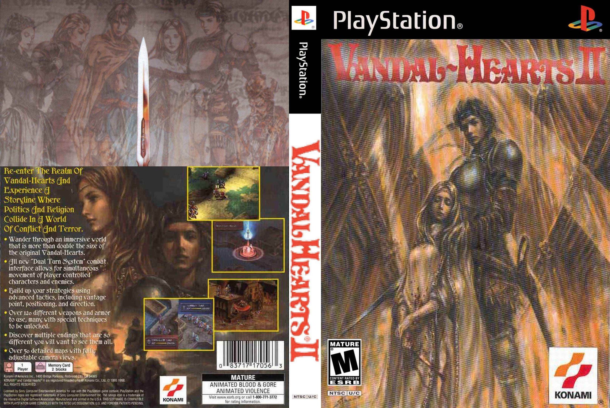 Vandal Hearts II Cover Art - WOI Solutions