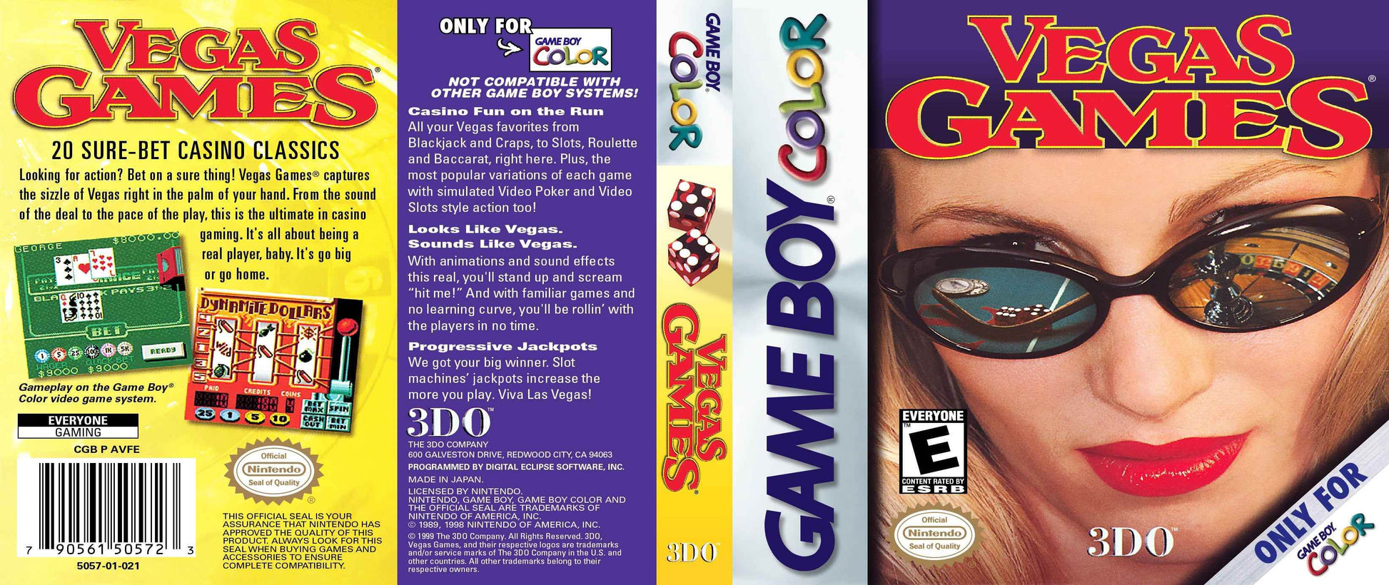 Vegas Games Cover Art - WOI Solutions