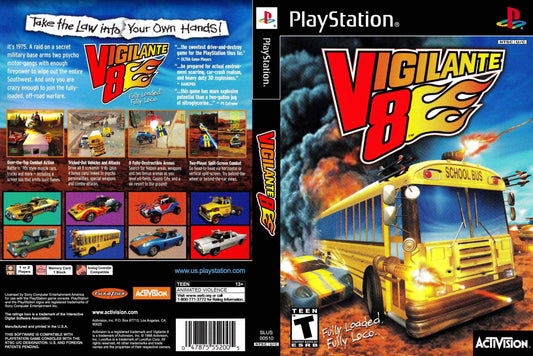 Vigilante 8 Cover Art - WOI Solutions