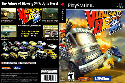 Vigilante 8 2nd Offense Cover Art - WOI Solutions