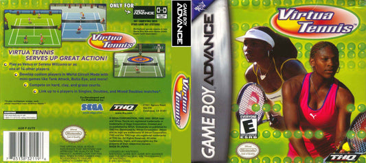 Virtua Tennis Cover Art - WOI Solutions