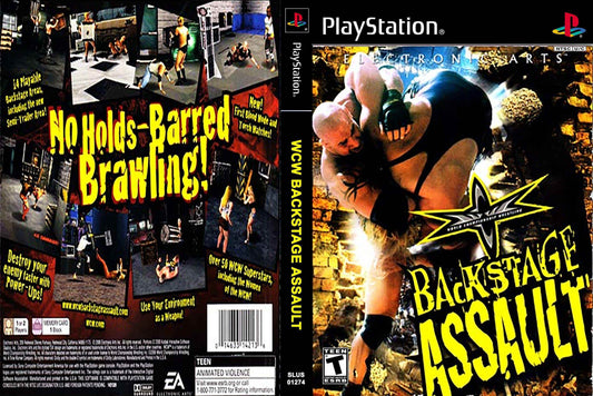 WCW Backstage Assault Cover Art - WOI Solutions