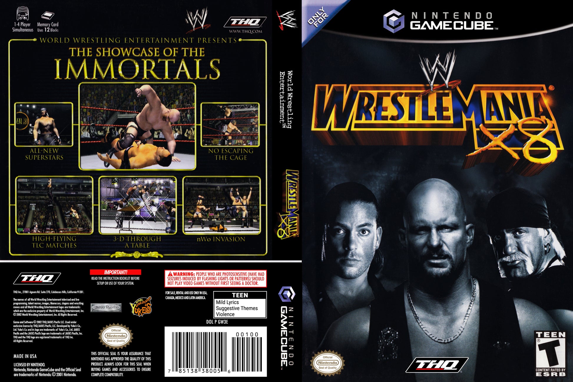 WWE Wrestlemania X8