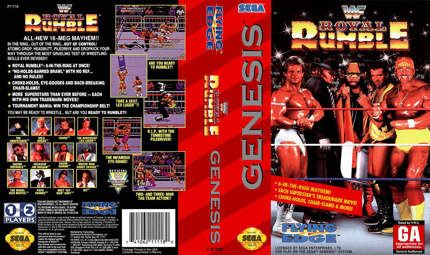 WWF Royal Rumble Cover Art - WOI Solutions
