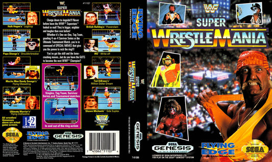 WWF Super Wrestlemania Cover Art - WOI Solutions