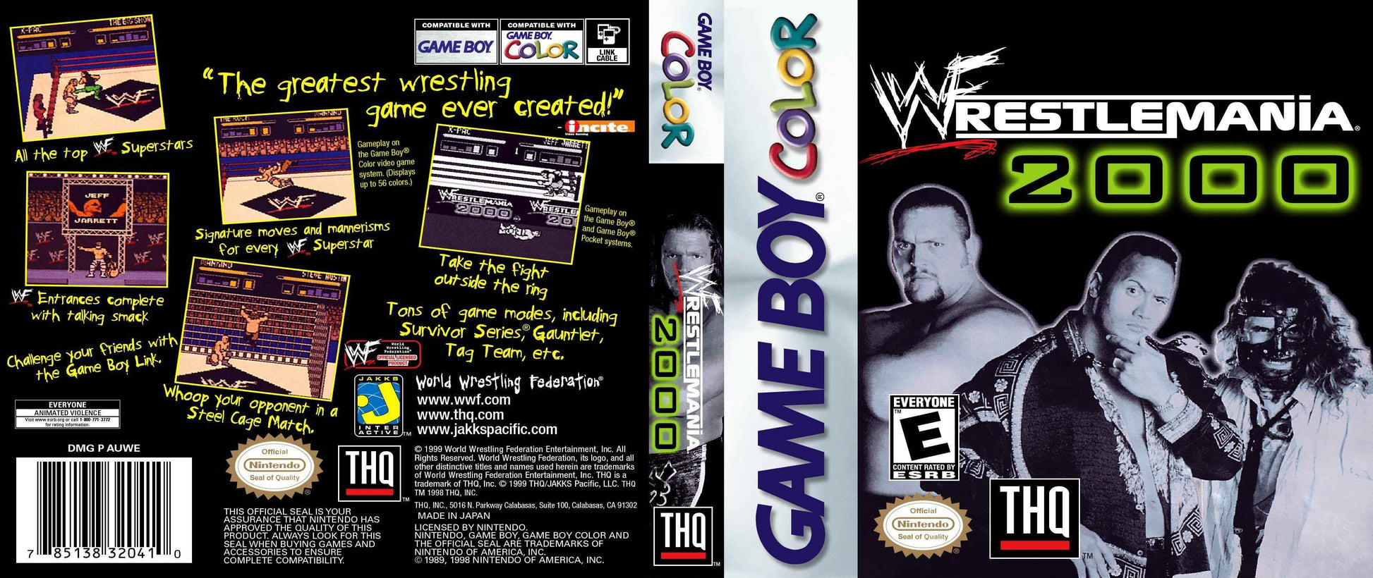 WWF Wrestlemania 2000 Cover Art - WOI Solutions