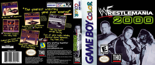 WWF Wrestlemania 2000 Cover Art - WOI Solutions