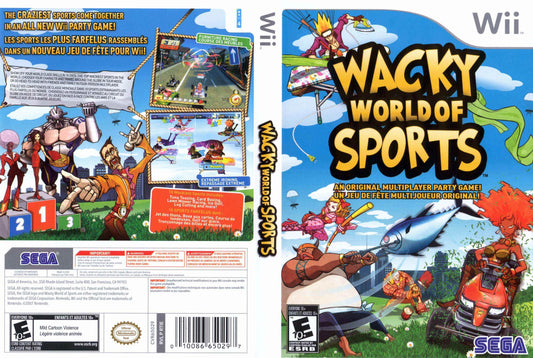 Wacky World of Sports Cover Art - WOI Solutions