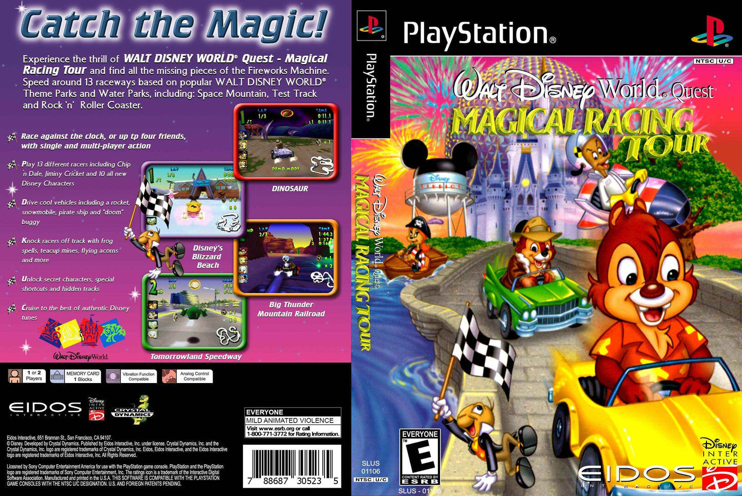 Walt Disney World Quest Magical Racing Tour Cover Art - WOI Solutions