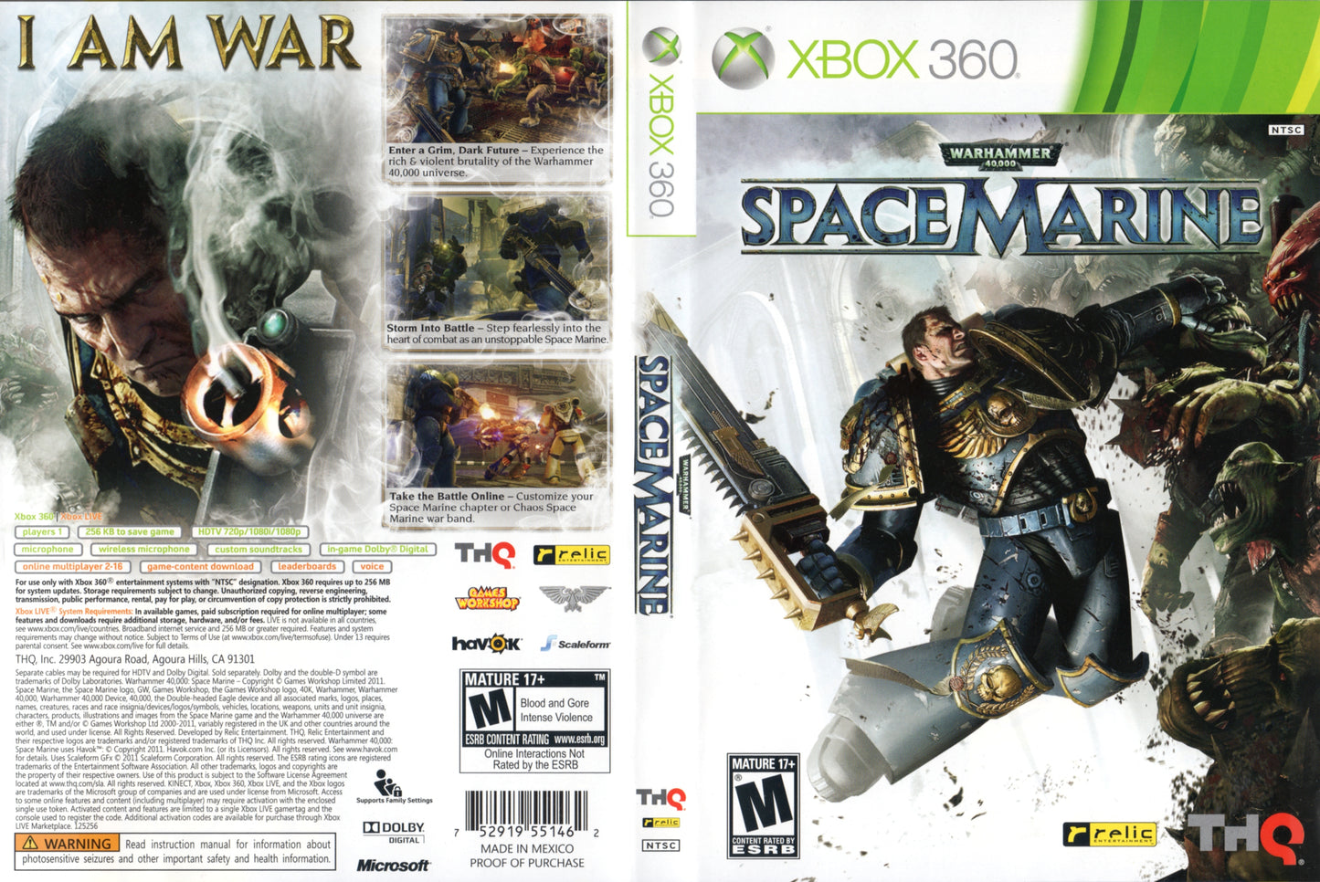 Warhammer 40,000 Space Marine