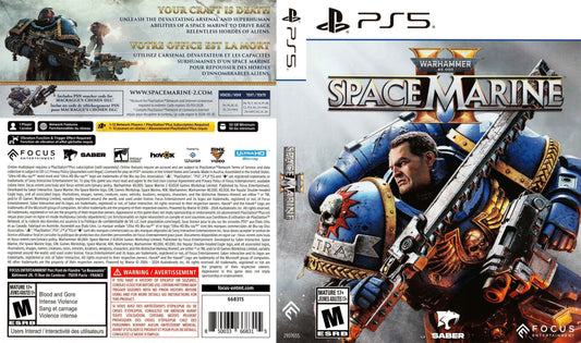 Warhammer 40k Space Marine 2 Cover Art - WOI Solutions