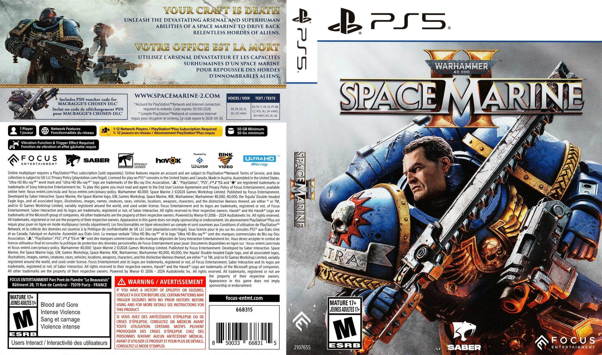 Warhammer 40k Space Marine 2