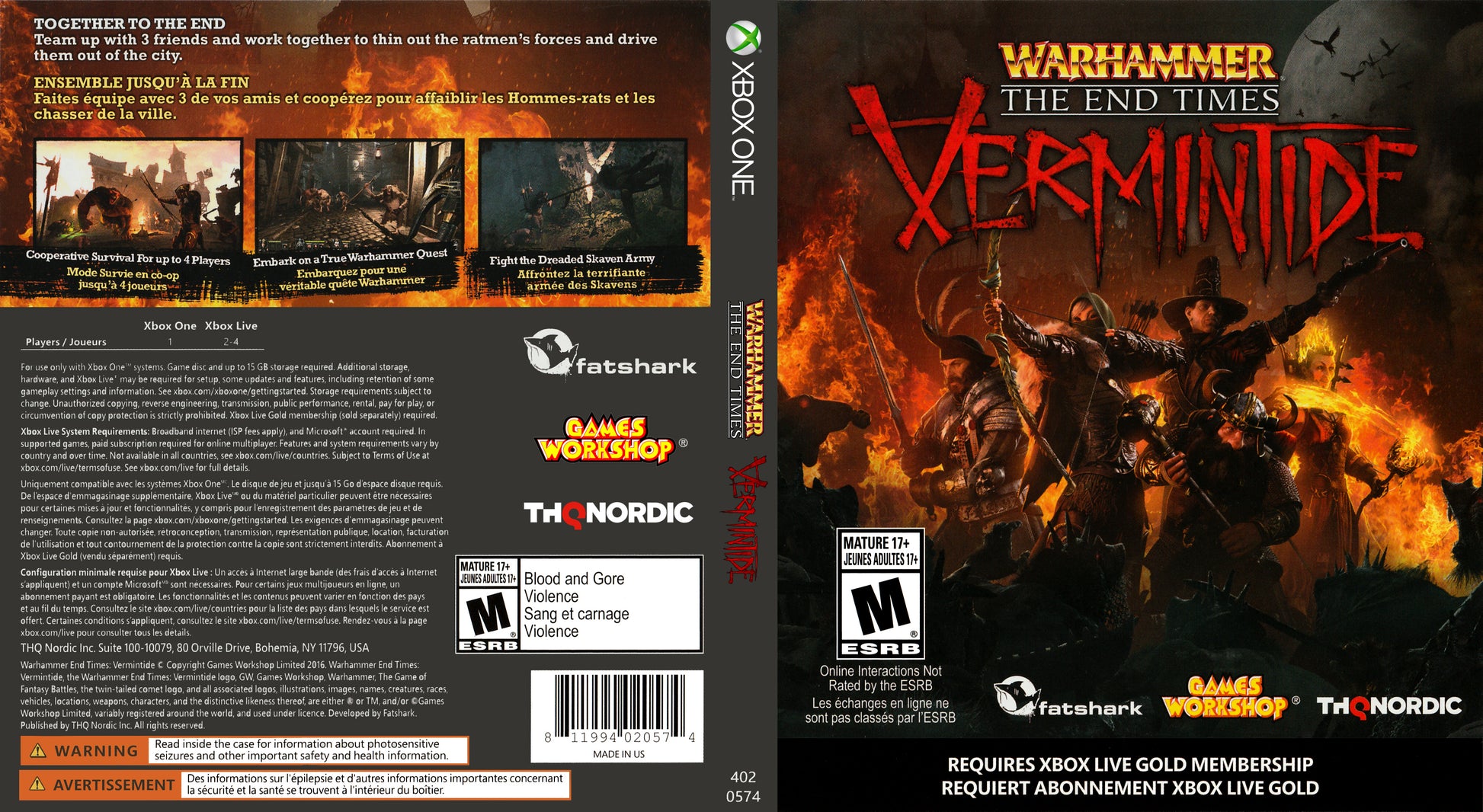 Warhammer The End Times Vermintide