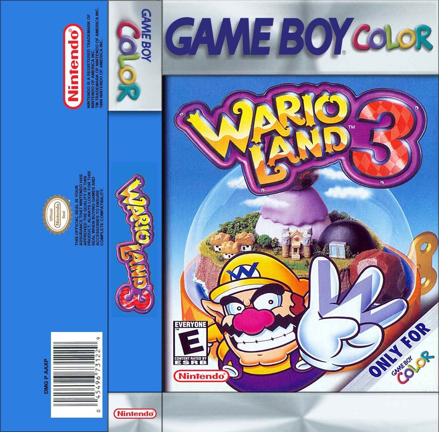 Wario Land 3 Cover Art - WOI Solutions