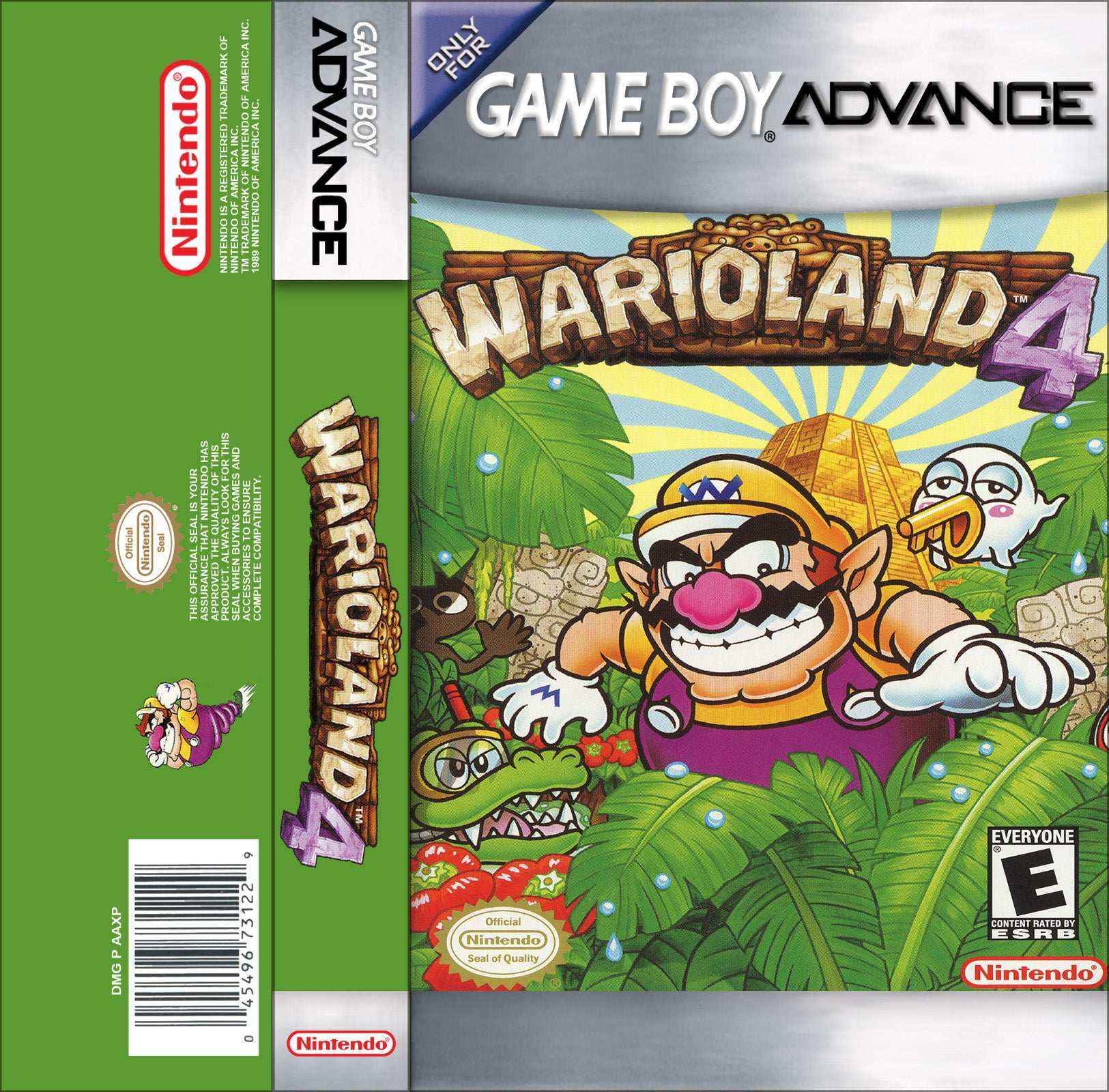 Wario Land 4 Cover Art - WOI Solutions