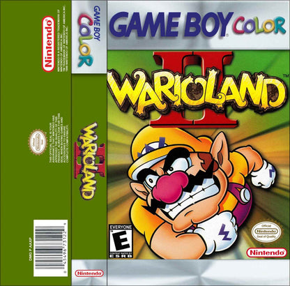Wario Land II Cover Art - WOI Solutions
