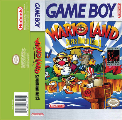 Wario Land Super Mario Land 3 Cover Art - WOI Solutions