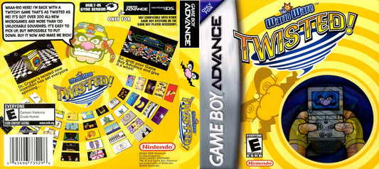 Wario Ware Twisted Cover Art - WOI Solutions