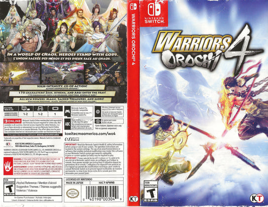 Warriors Orochi 4