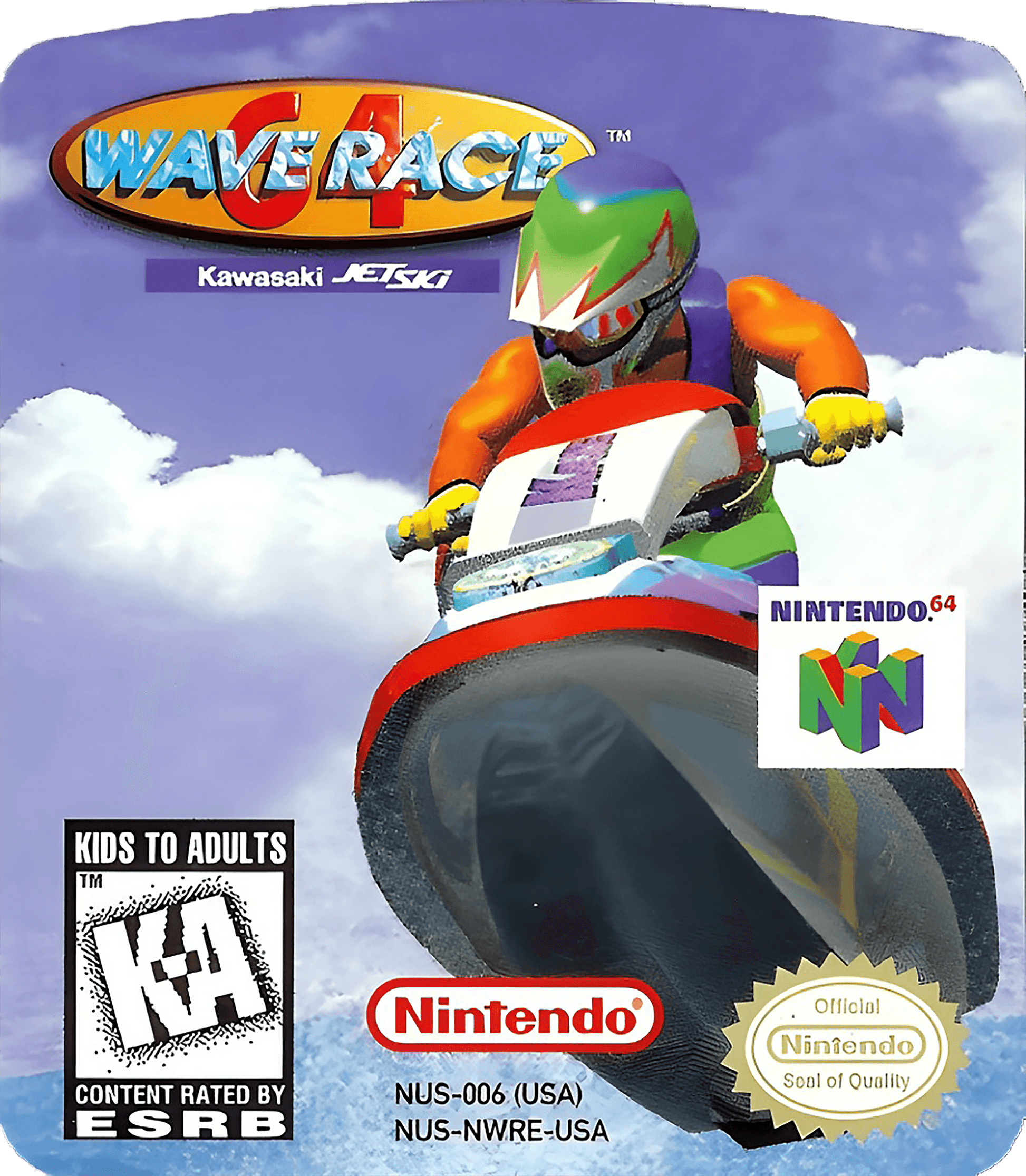 Wave Race 64 Cover Art - WOI Solutions