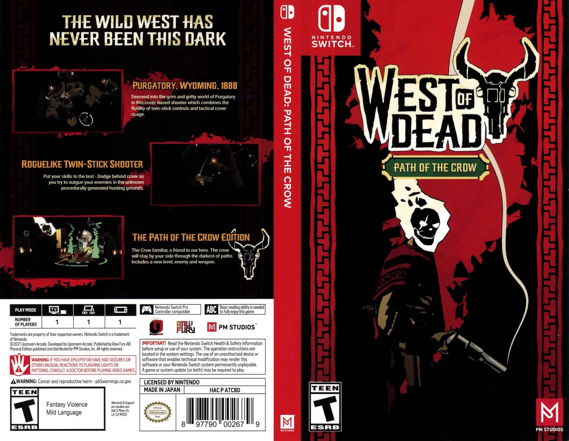 West of Dead Path of the Crow