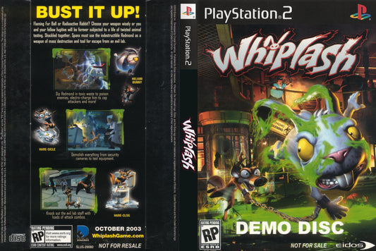 Whiplash Demo Disc