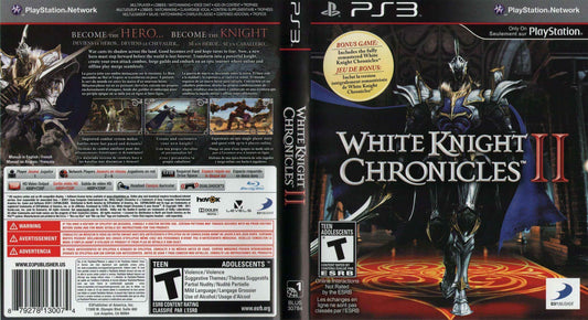 White Knight Chronicles II Cover Art - WOI Solutions