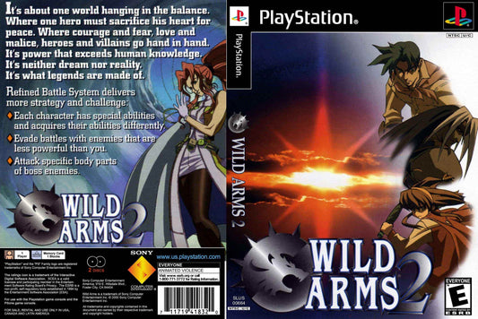 Wild Arms 2 Cover Art - WOI Solutions
