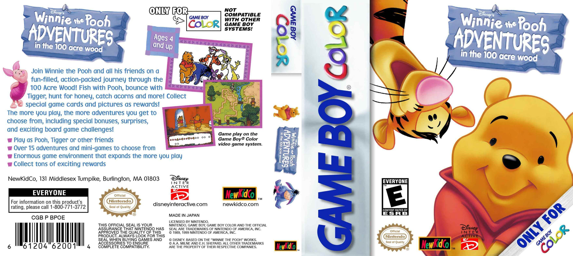 Winnie The Pooh Adventures in the 100 Acre Woods Cover Art - WOI Solutions