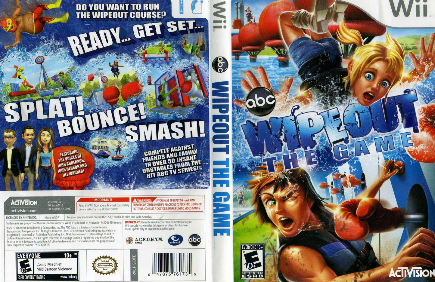 Wipeout The Game Cover Art - WOI Solutions