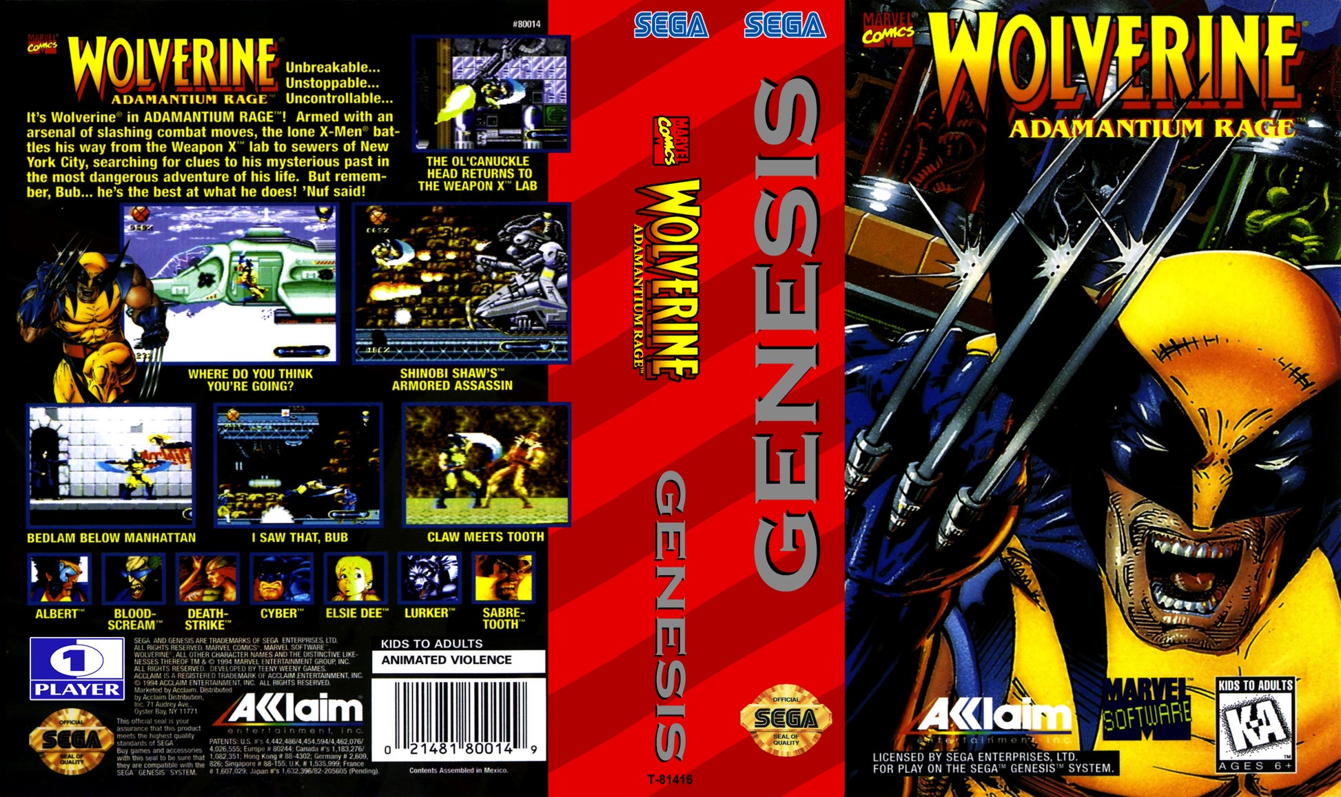 Wolverine Adamantium Rage Cover Art - WOI Solutions