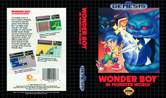 Wonder Boy in Monster World Cover Art - WOI Solutions