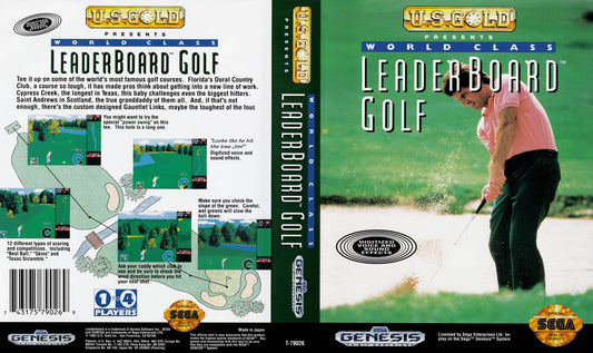 World Class Leader Board Golf Cover Art - WOI Solutions