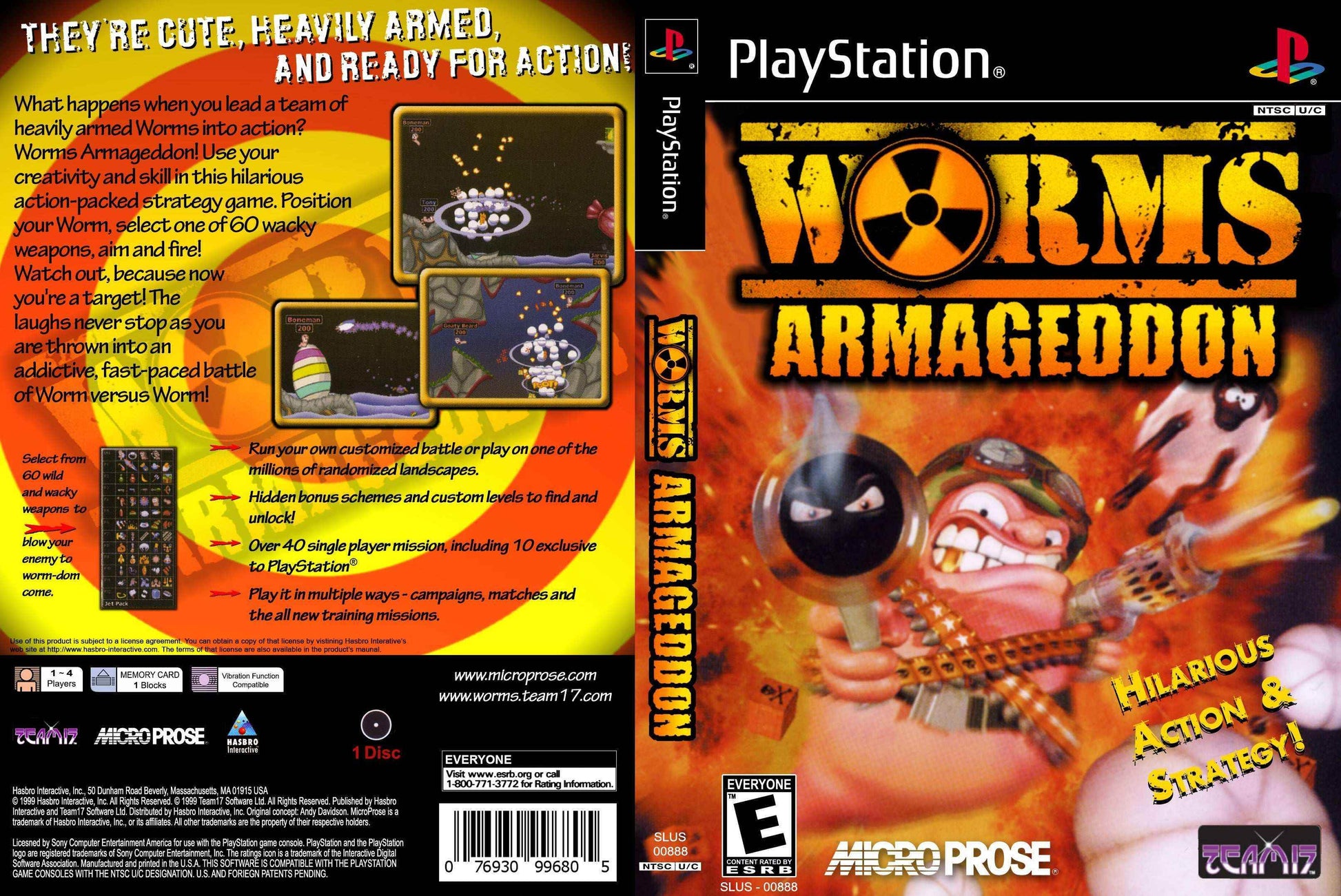 Worms Armageddon Cover Art - WOI Solutions