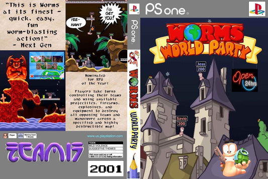 Worms World Party Cover Art - WOI Solutions