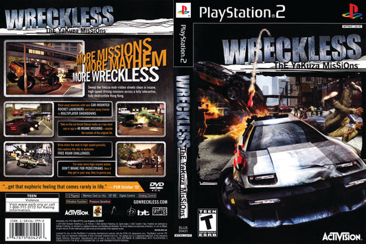 Wreckless The Yakuza Missions