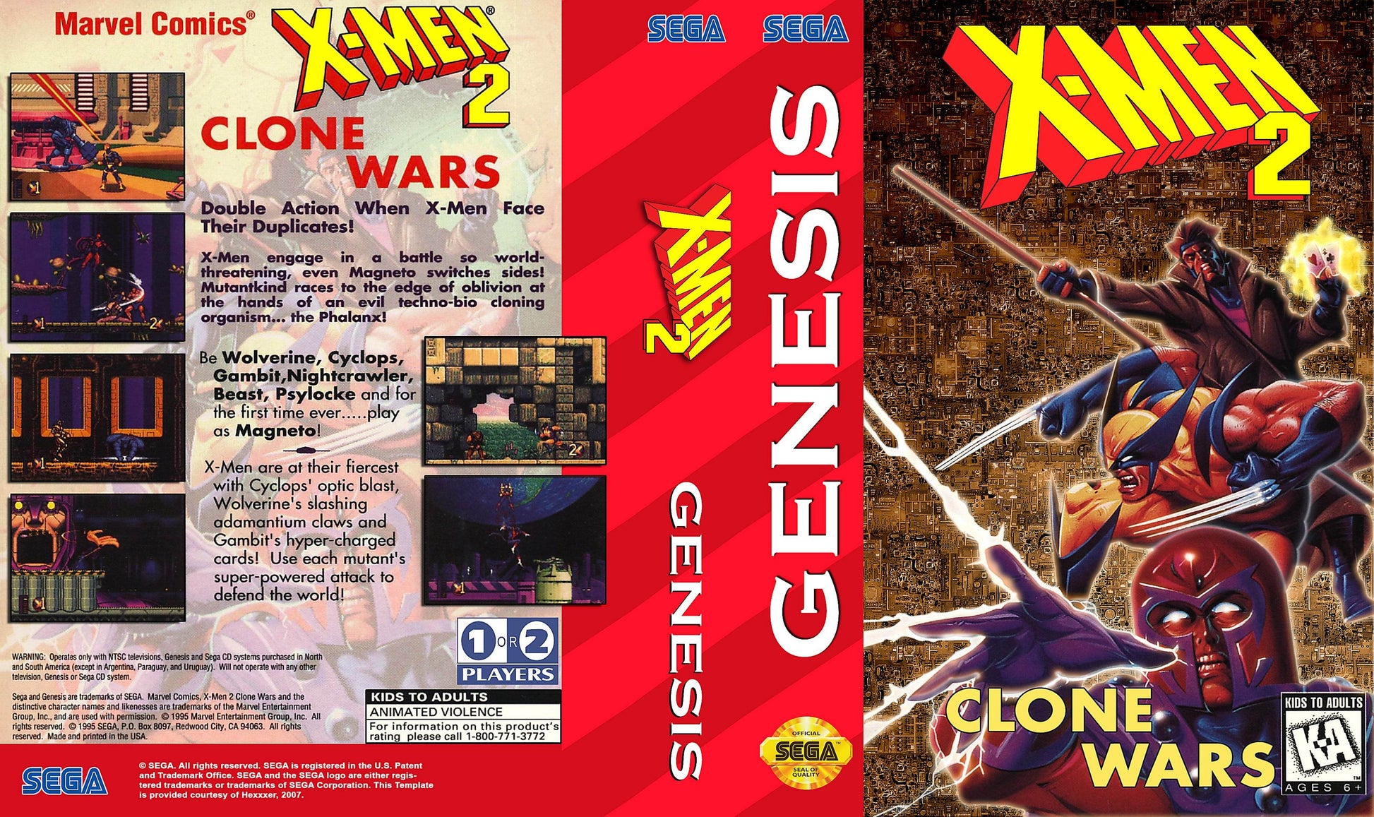 X-Men 2 The Clone Wars Cover Art - WOI Solutions