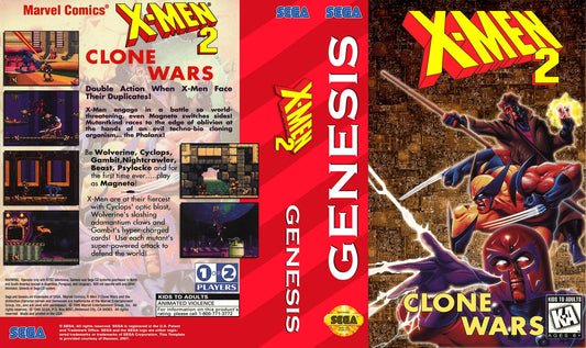 X-Men 2 The Clone Wars Cover Art - WOI Solutions