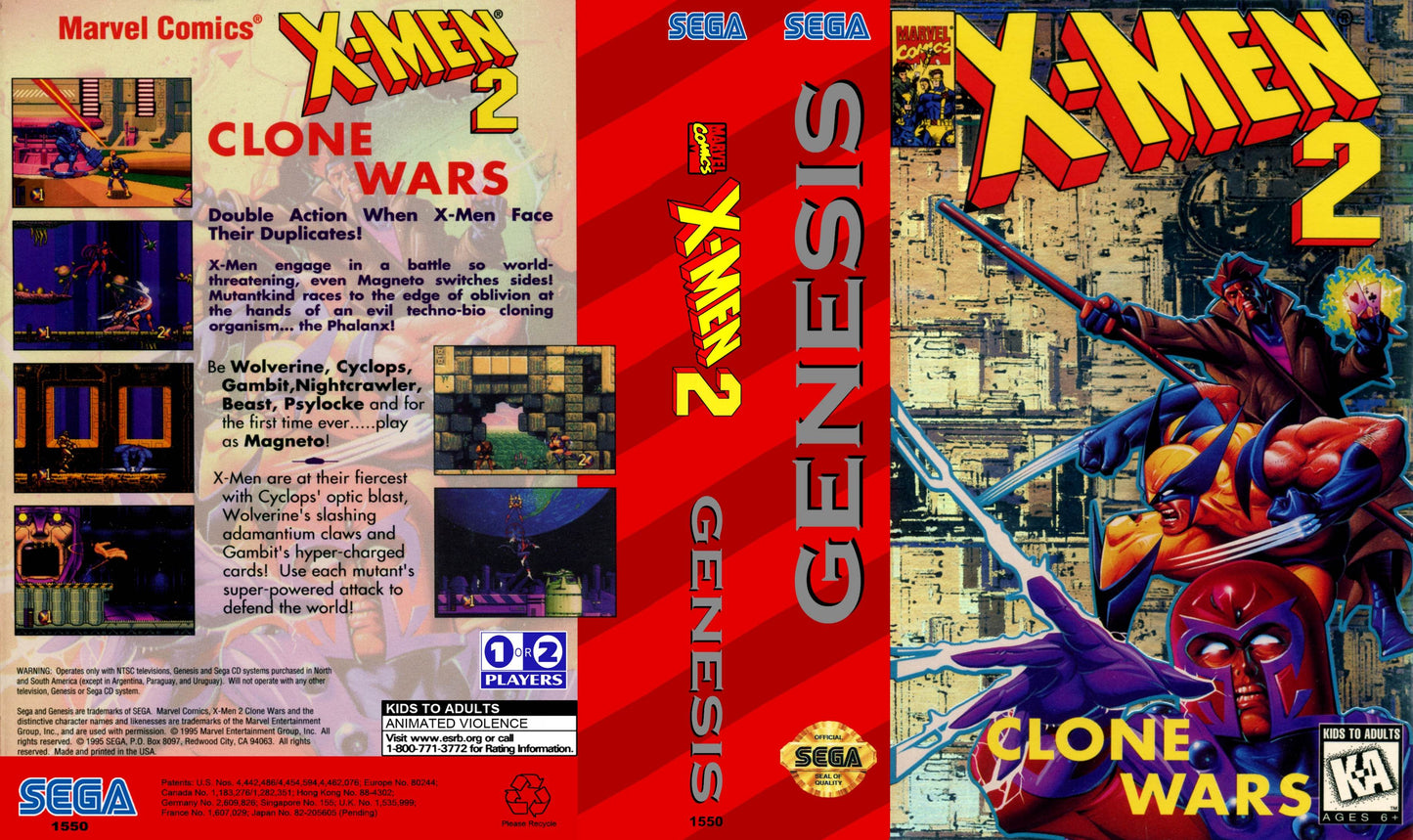 X-Men 2 The Clone Wars Cover Art - WOI Solutions