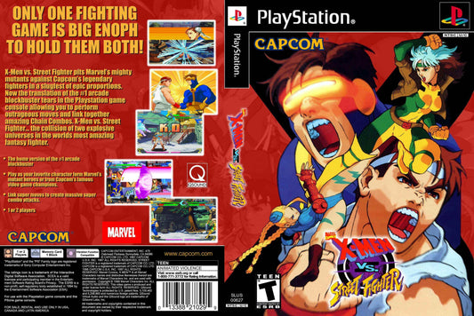X-Men vs. Street Fighter Cover Art - WOI Solutions