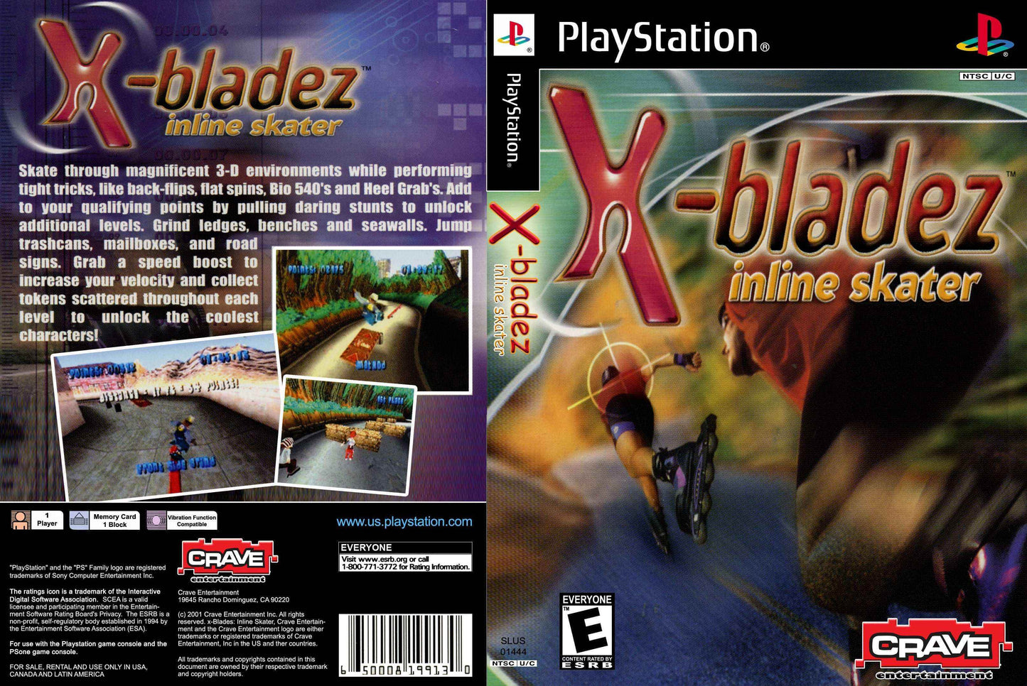 X-bladez Inline Skater Cover Art - WOI Solutions