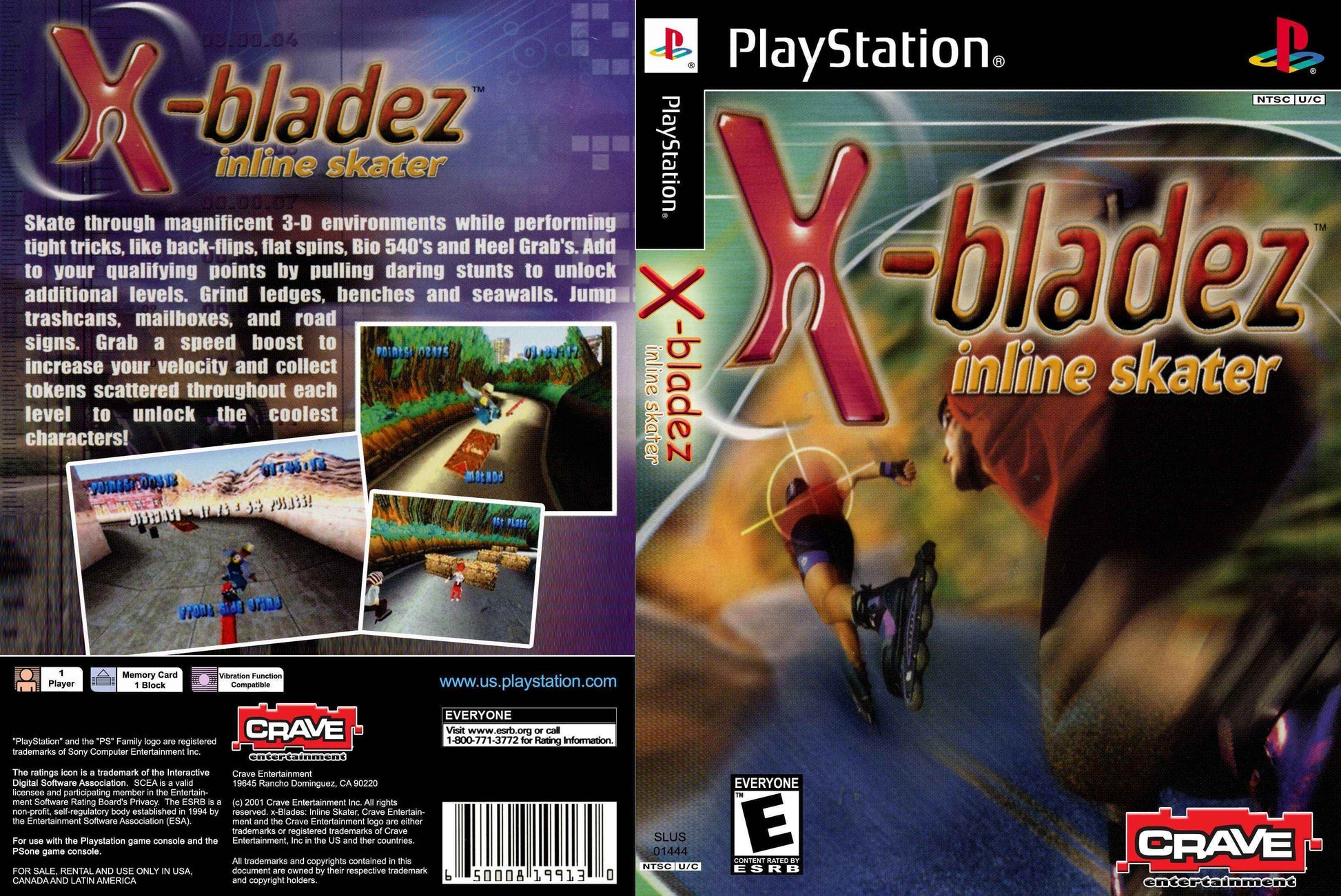 X-bladez Inline Skater Cover Art - WOI Solutions