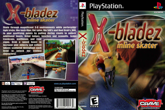 X-bladez Inline Skater Cover Art - WOI Solutions
