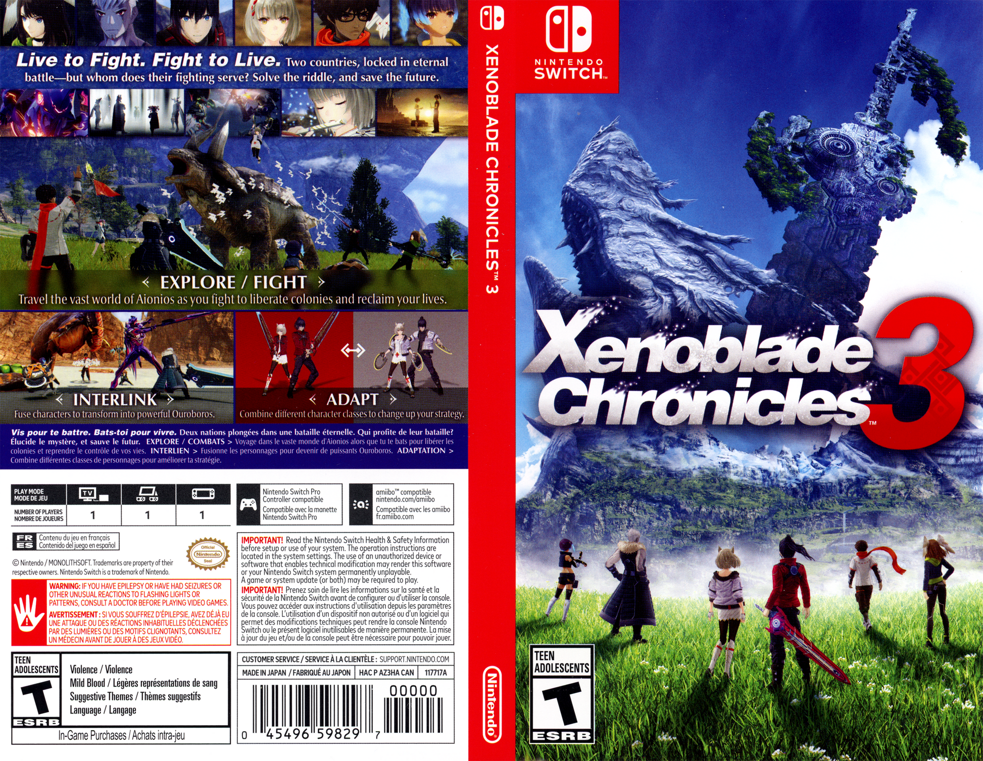 Xenoblade Chronicles 3