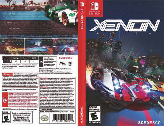 Xenon Racer Cover Art - WOI Solutions