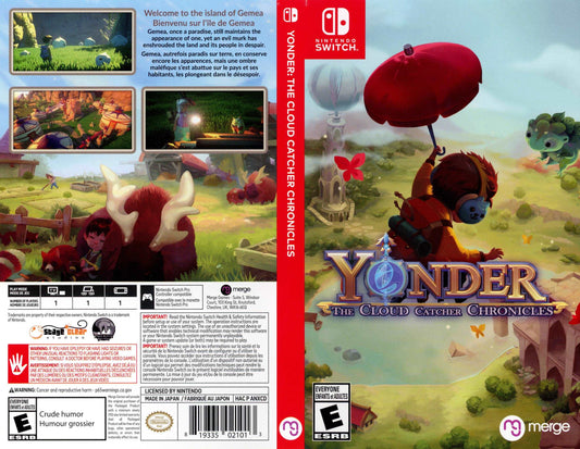 Yonder The Cloud Catcher Chronicles